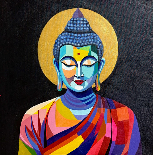 Rainbow Buddha